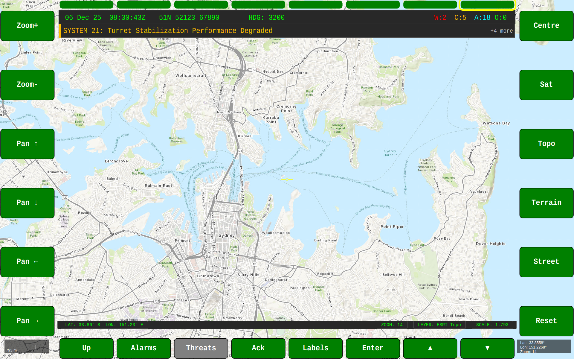 BMS Topographic View