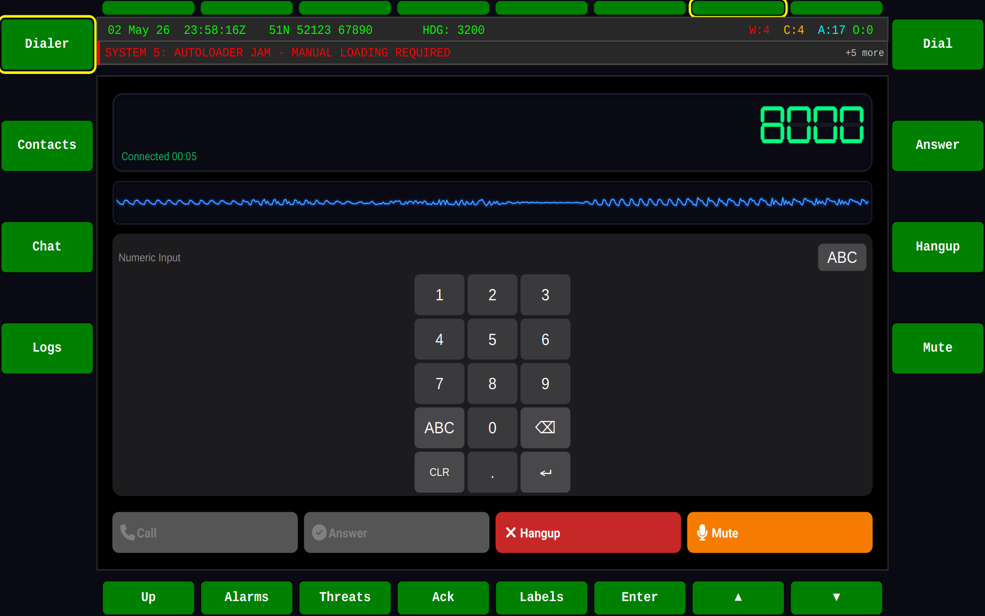 GVA VoIP Client In-Call