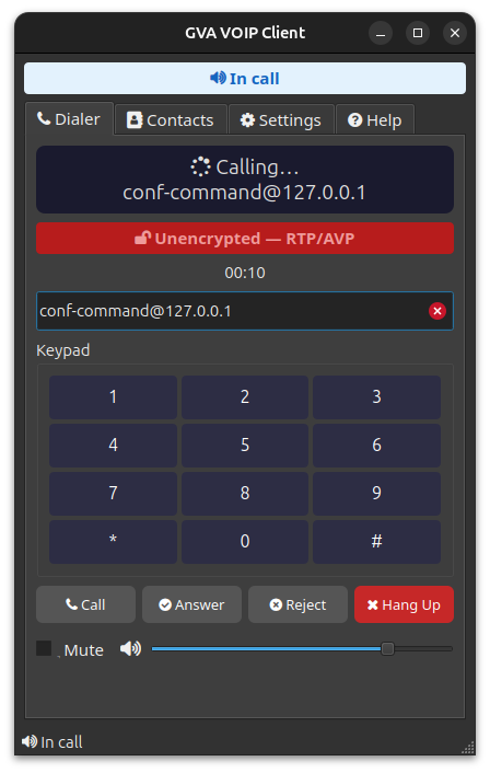 Standalone VoIP Client