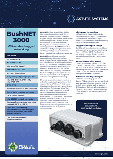 BushNET Datasheet thumbnail